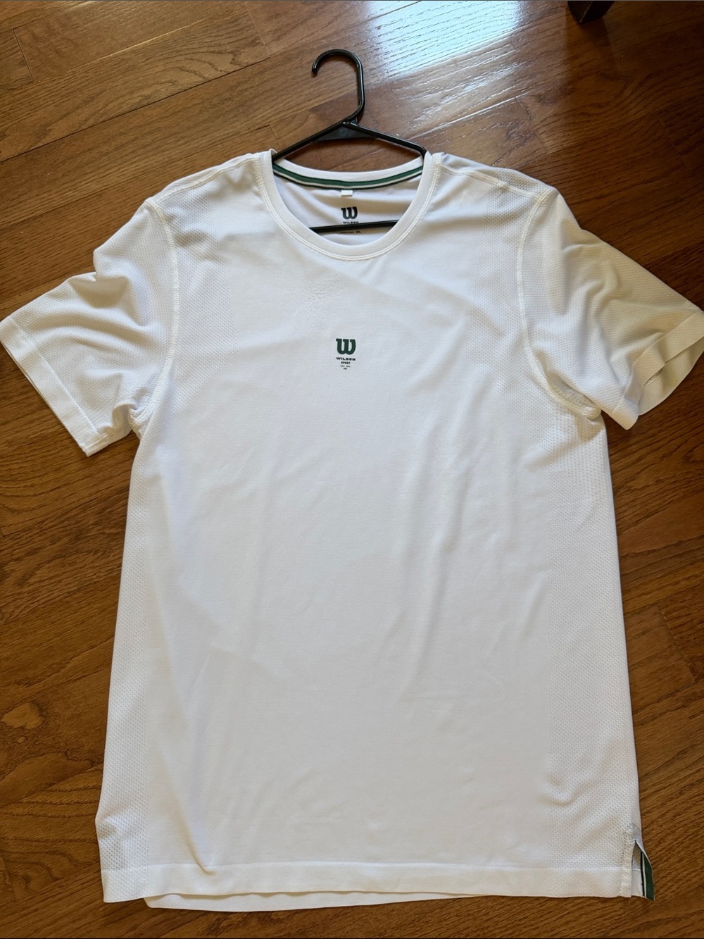 Wilson Men’s White Short-Sleeve Crew Tee